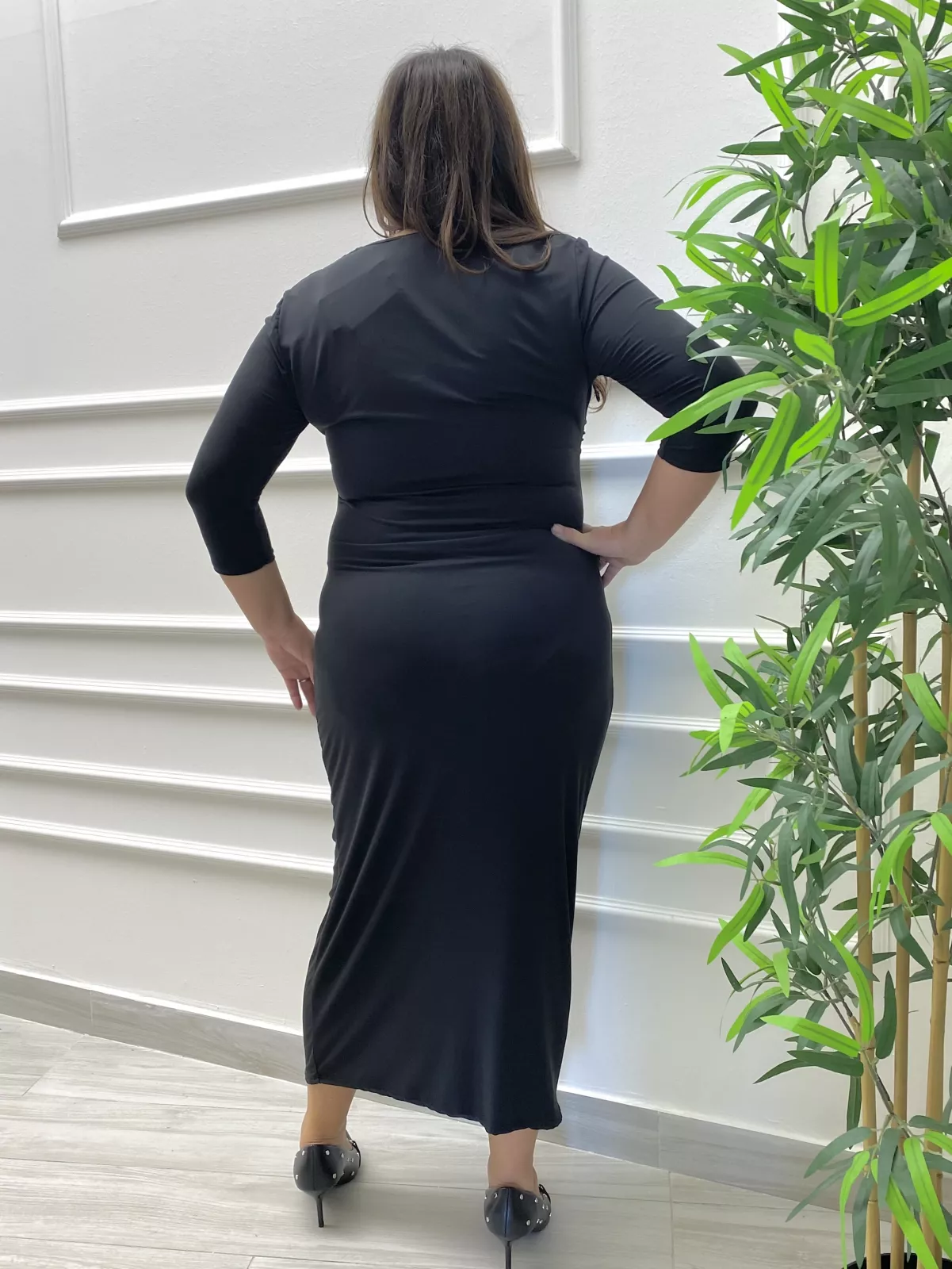 Abito In Maglia Nero Susy Star 2