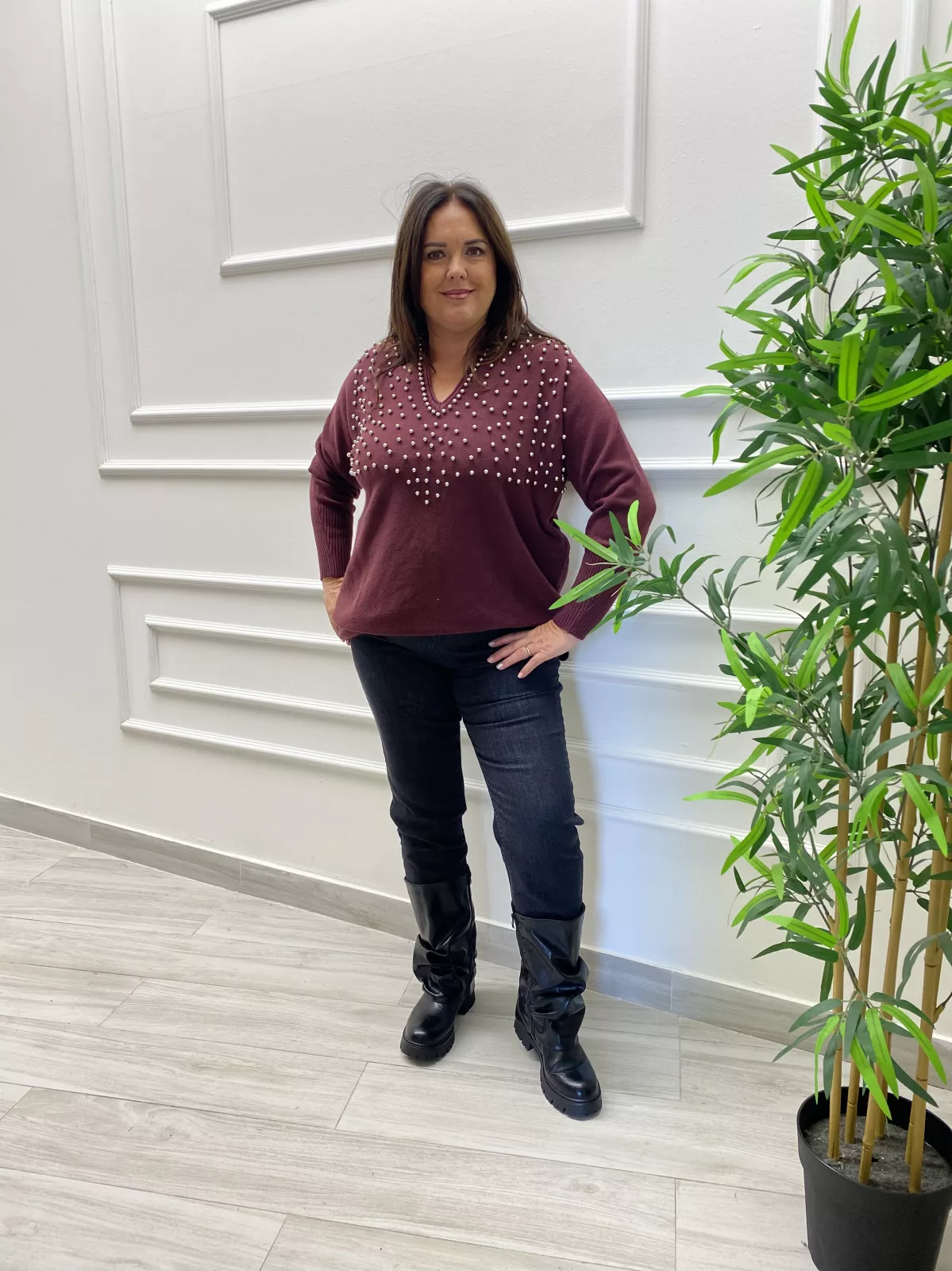 Maglione Con Borchie Rinascimento 1