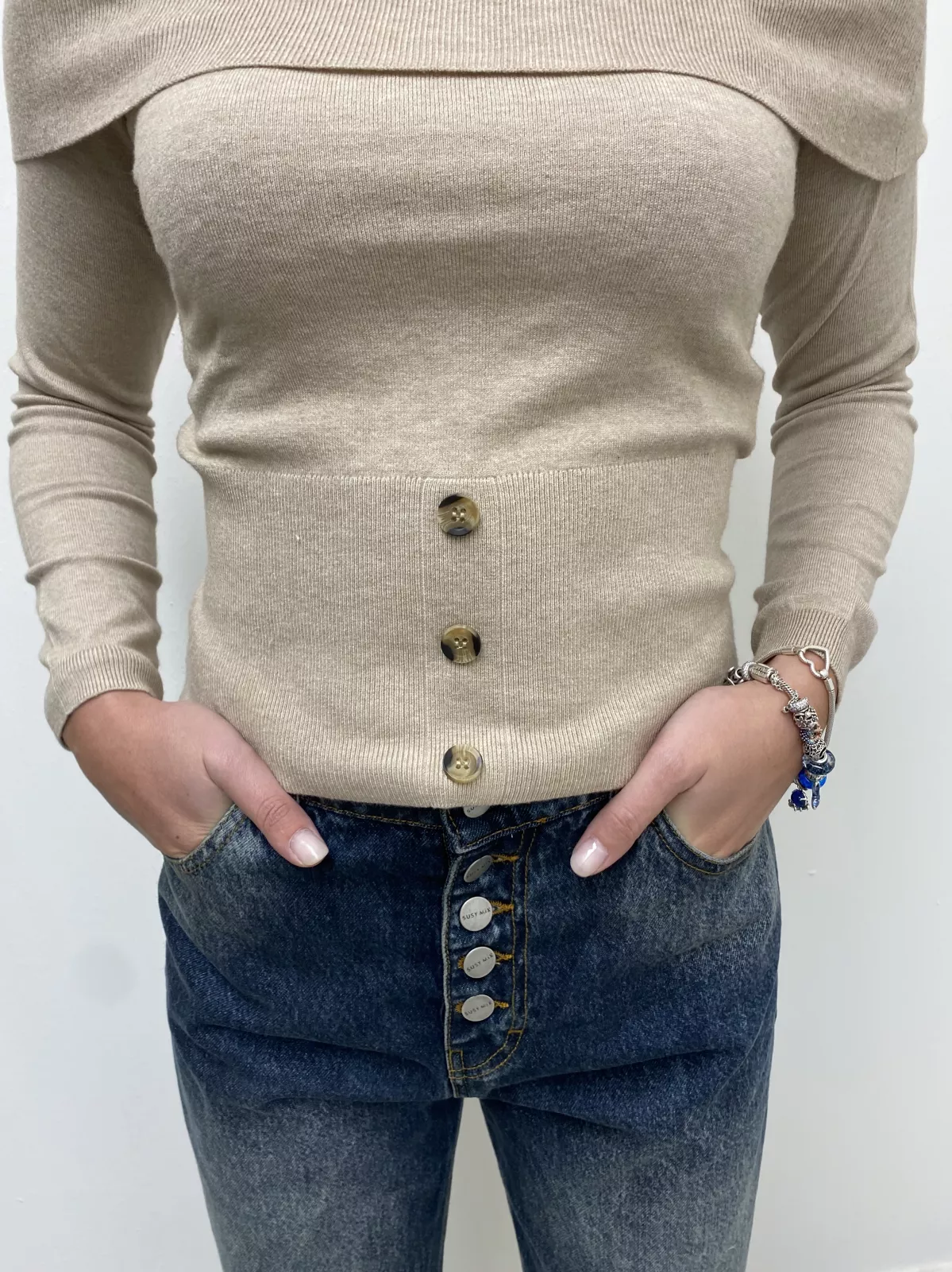 Maglione Shiffer con Fondo Alto Markup 2