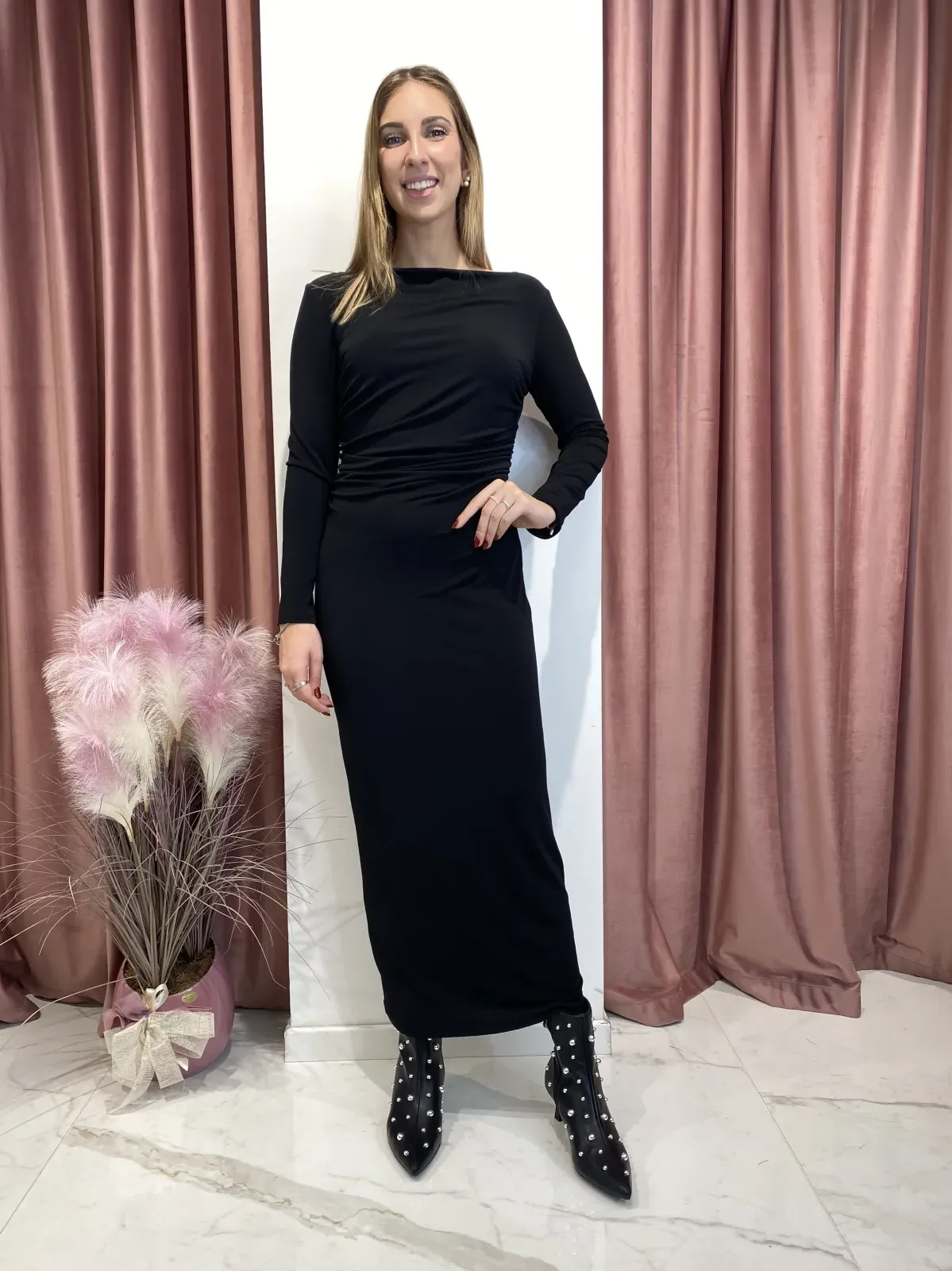 Abito Nero Lungo Vicolo 1