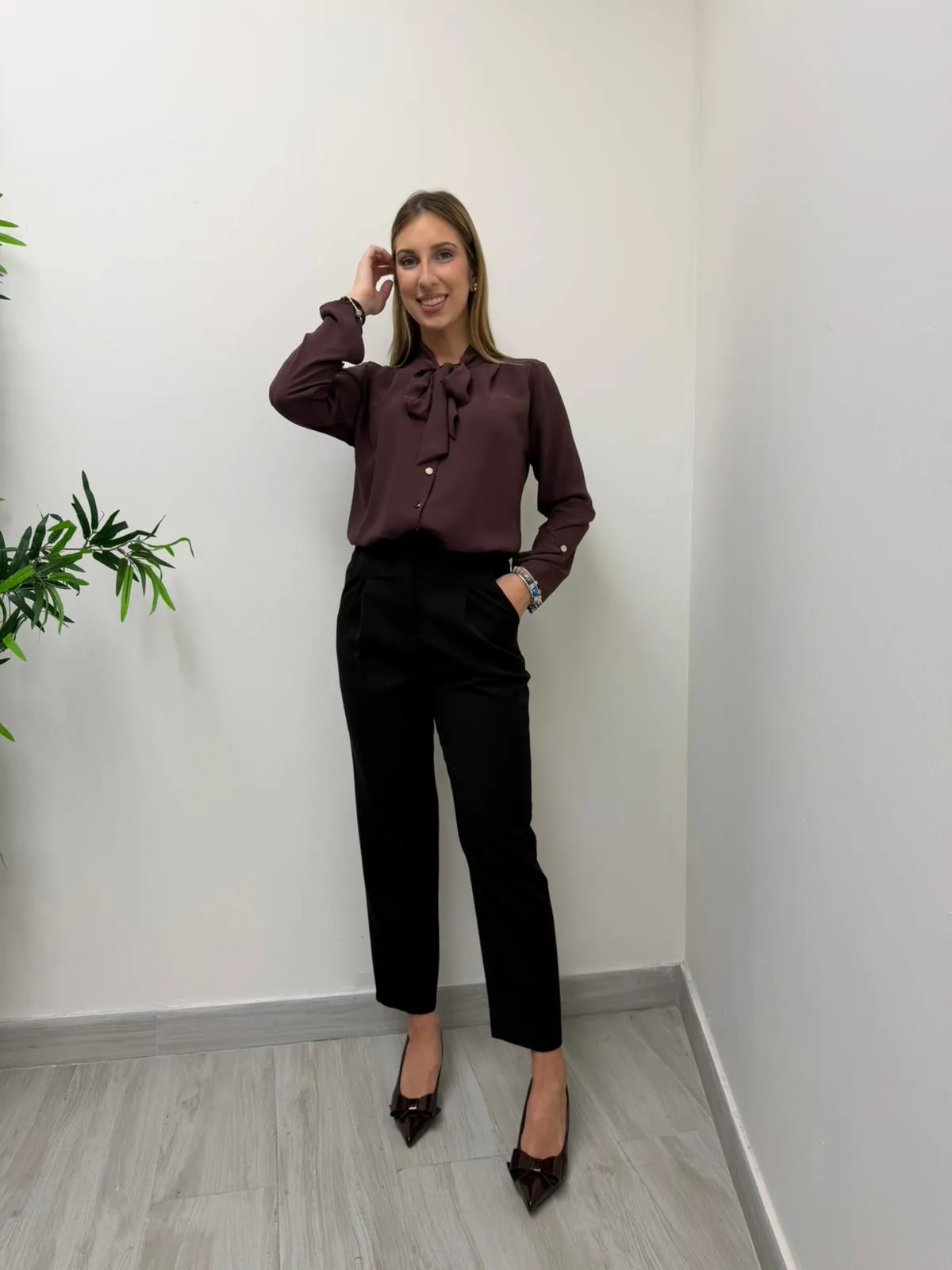 Camicia con Fiocco Myastreet 1