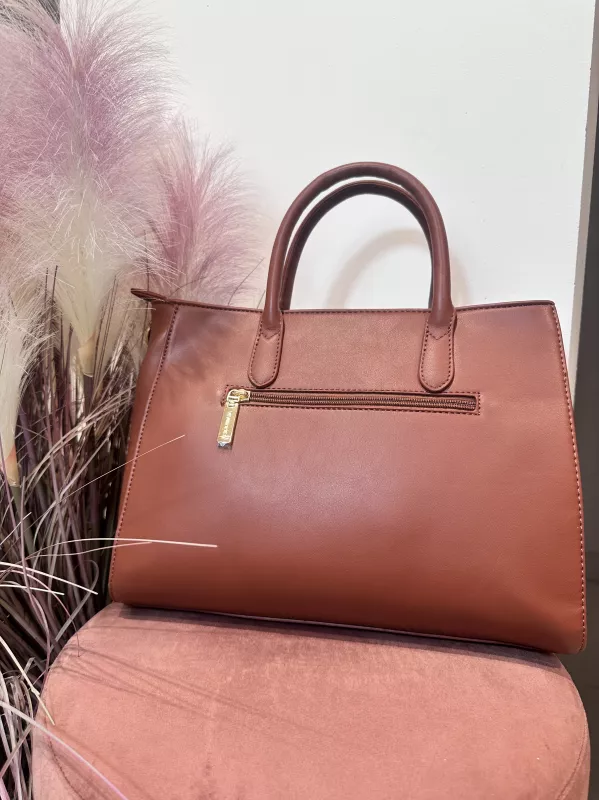 Shopper Chain Cuoio Vivienne D 2