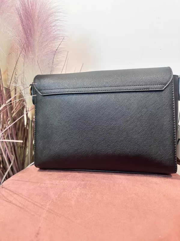 Borsa Saffiano Nera Vivienne D 2