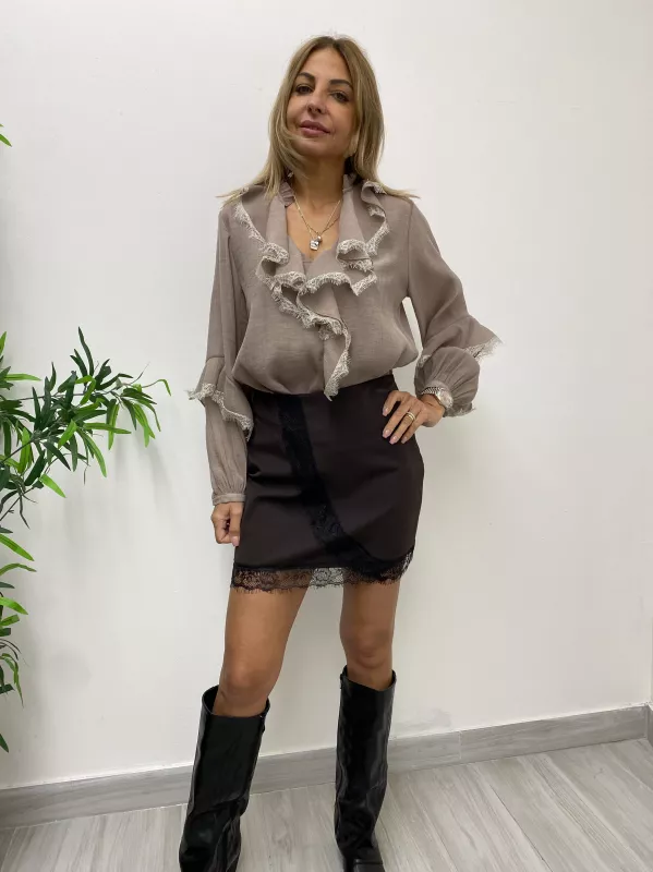 Minigonna in pizzo Susy Mix 1