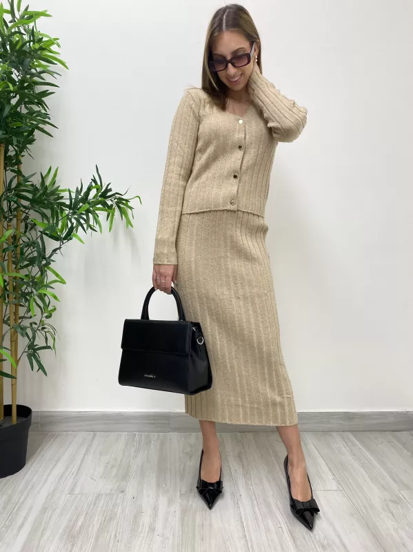 Cardigan Scollo a V Markup 1