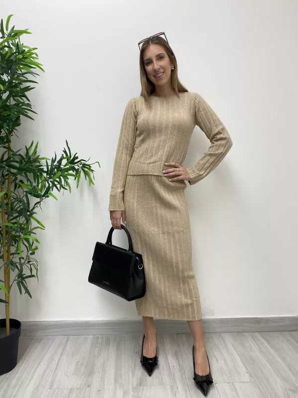 Maglione Girocollo Lurex Markup 1
