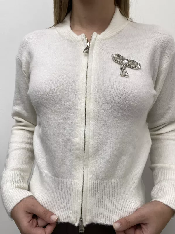 Maglione Corto con Fiocco Markup 2