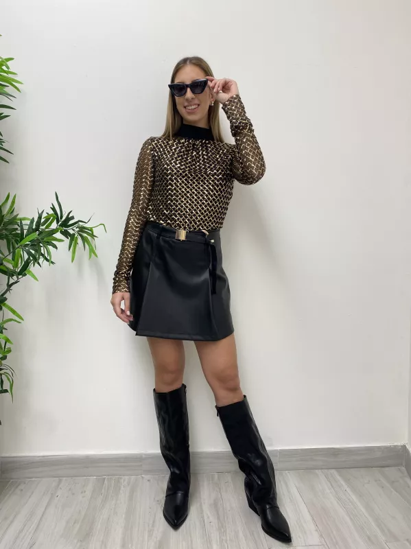 Body Brillantini Oro Vicolo 1