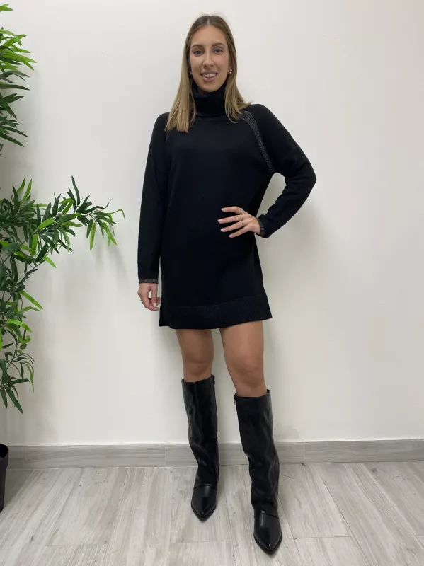 Abito con Bordi Lurex Markup 1