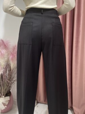 PANTALONE HAREM NERO VICOLO - immagine 6